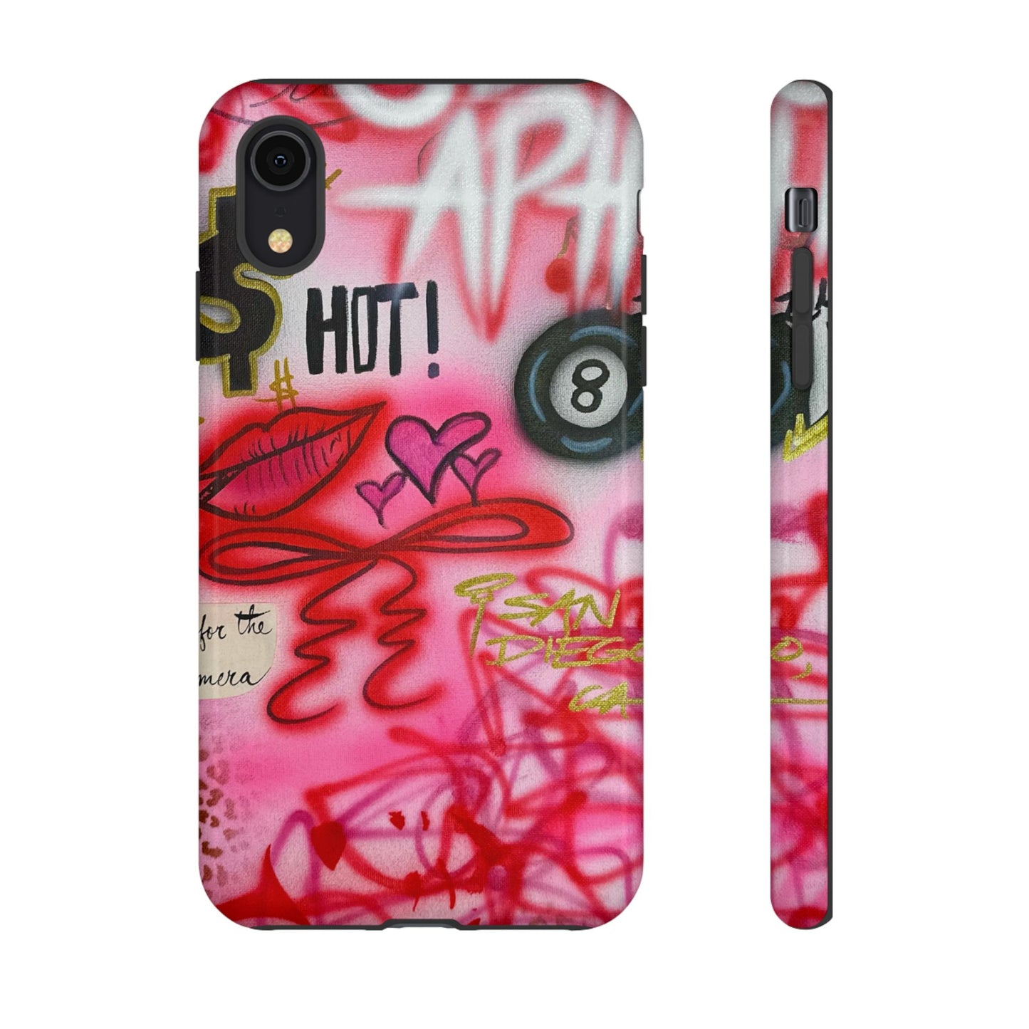 "IT girl" airbrush iPhone case