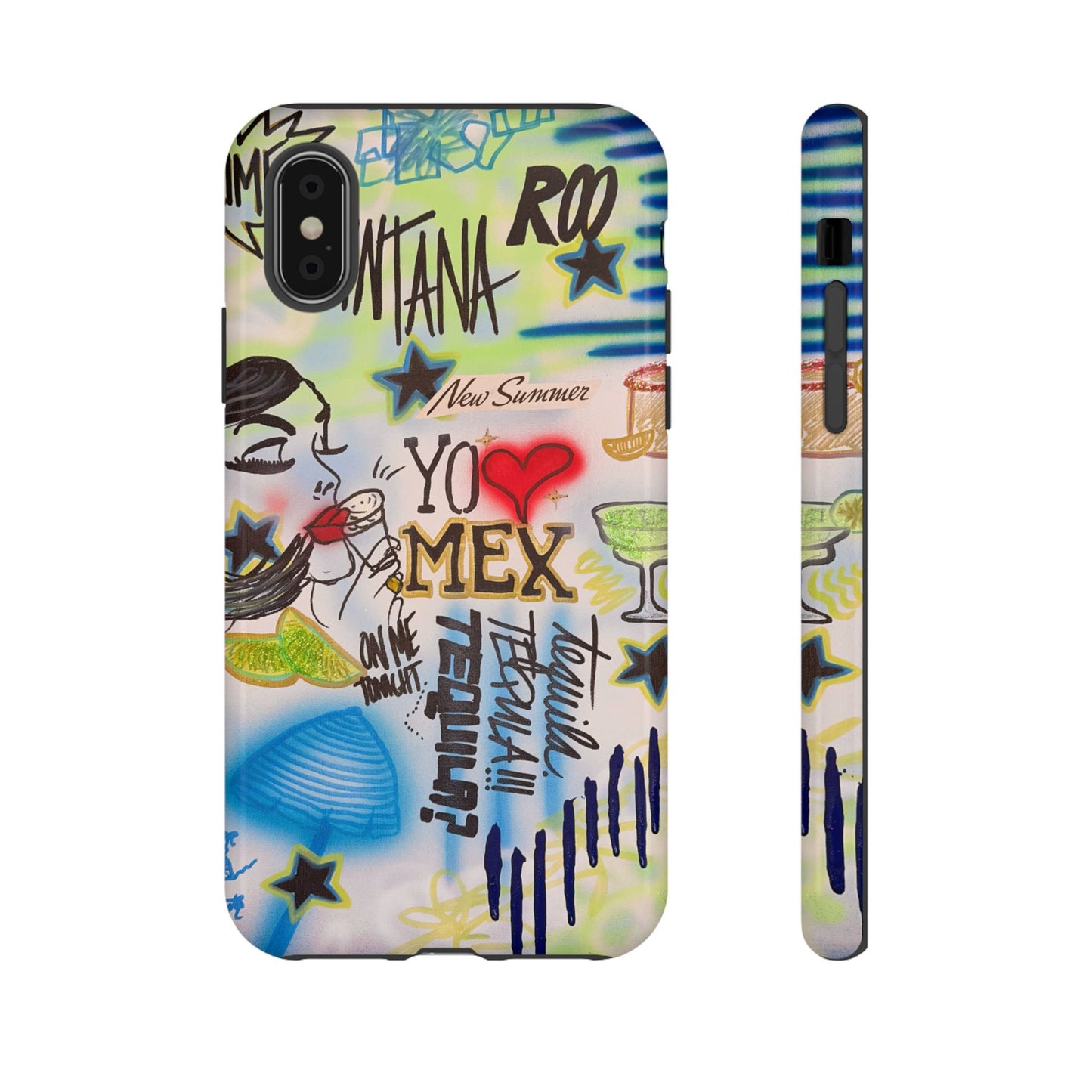 "salted lime" airbrush iPhone case