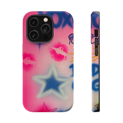 MagSafe "star symbol" airbrush iPhone case