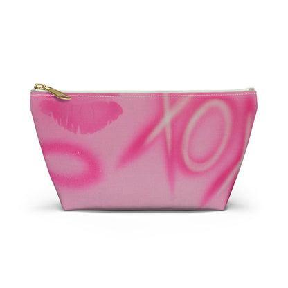 "perfectly pink" airbrush makeup pouch