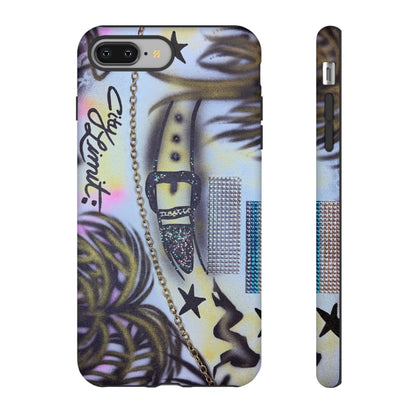 "indio, ca" pt. 2 airbrush iPhone case
