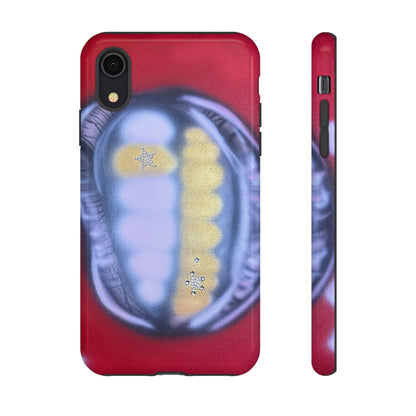 "bite me bling" airbrush iPhone case