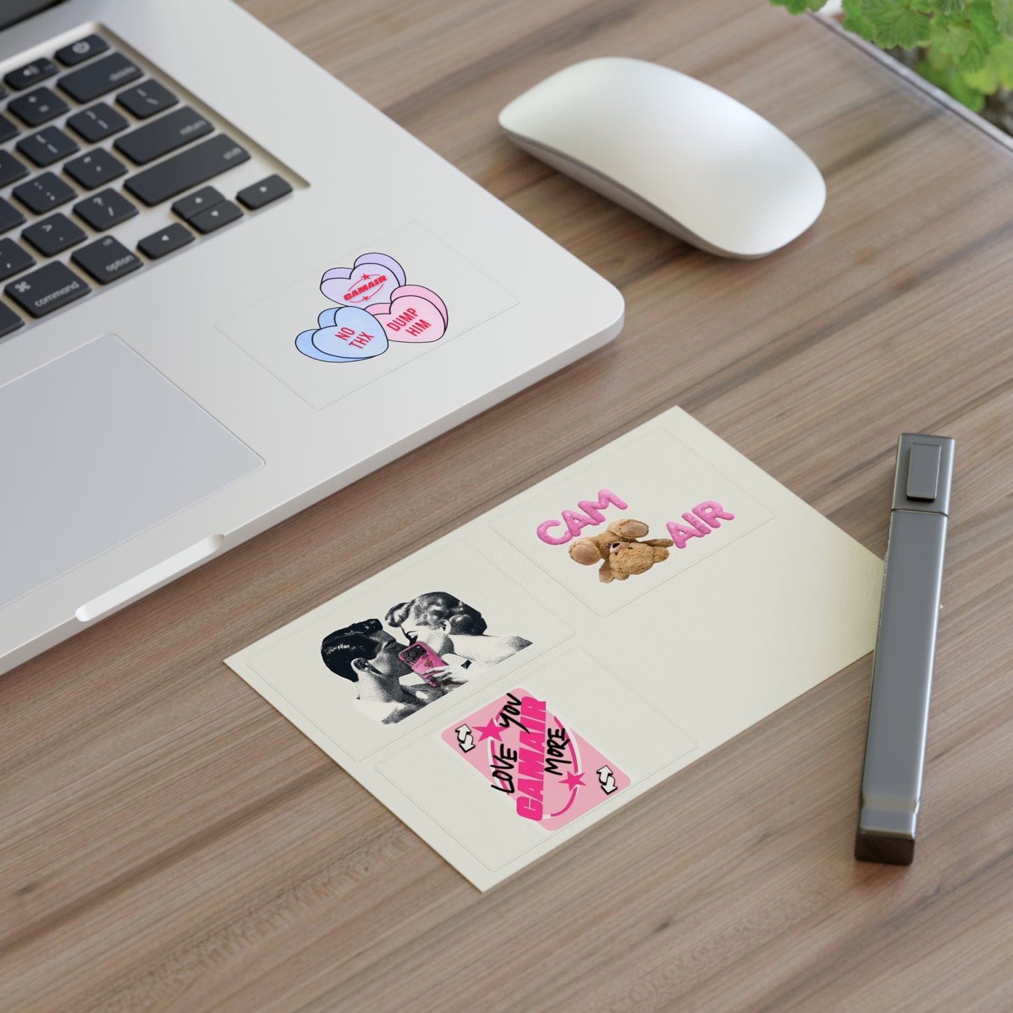 vday airbrush sticker sheet