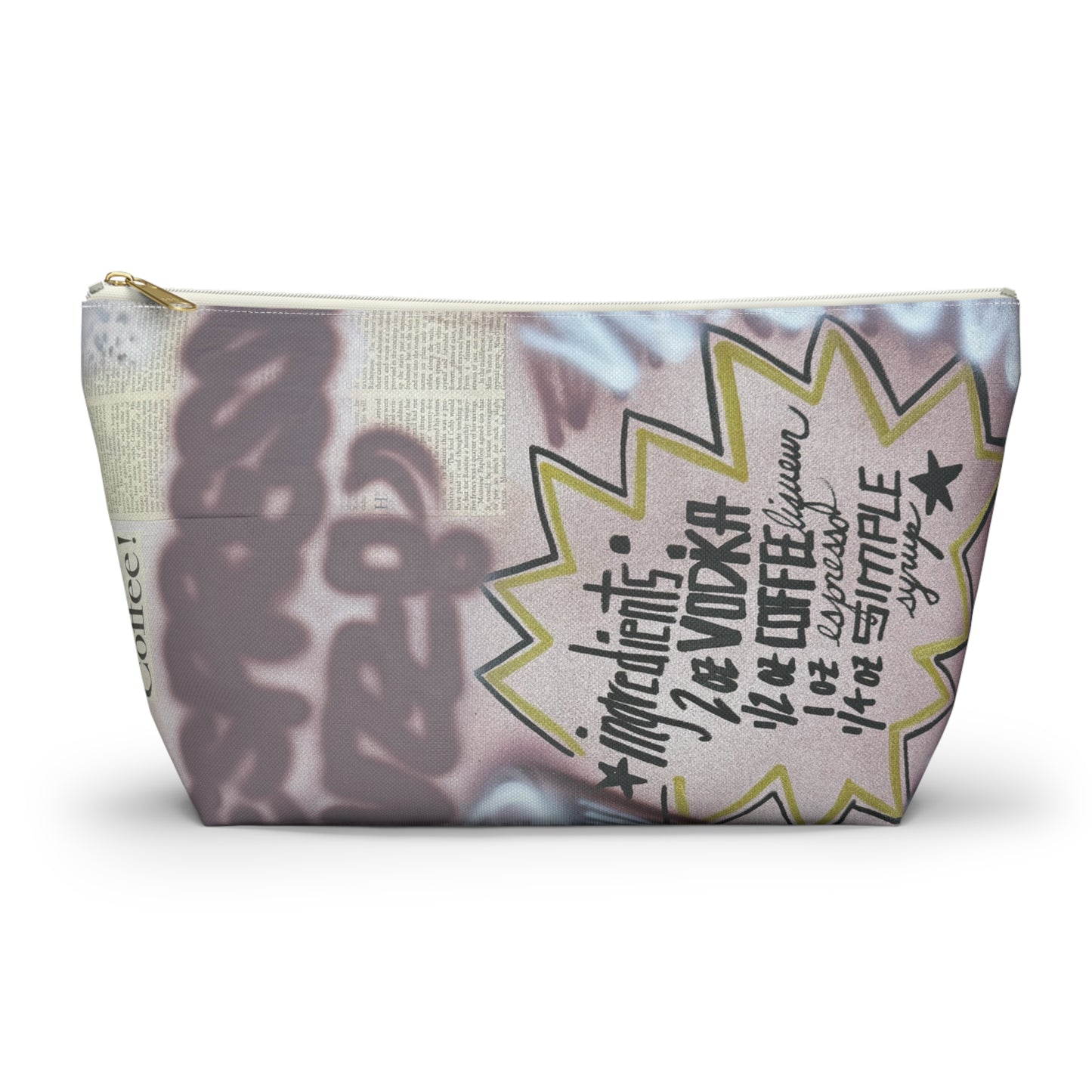 "espresso martini" airbrush makeup pouch