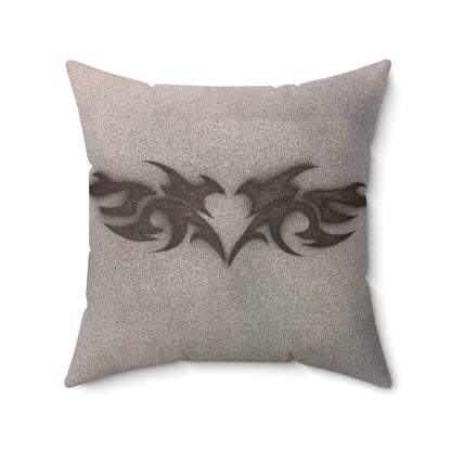"trampstamp pt. 2" airbrush pillow