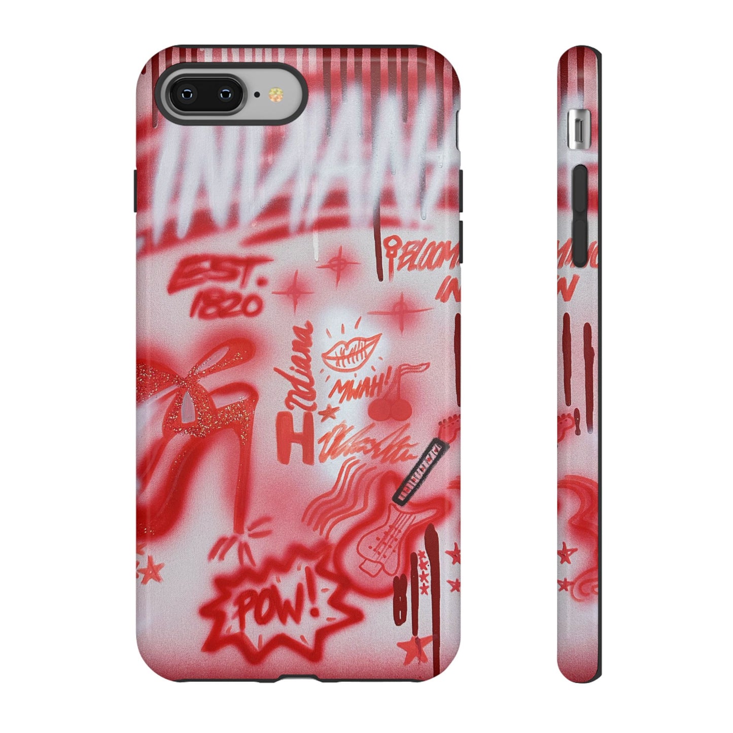"indiana" airbrush iPhone case