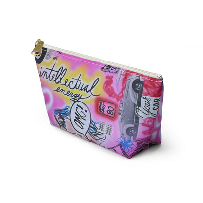 "intellectual energy" airbrush makeup pouch