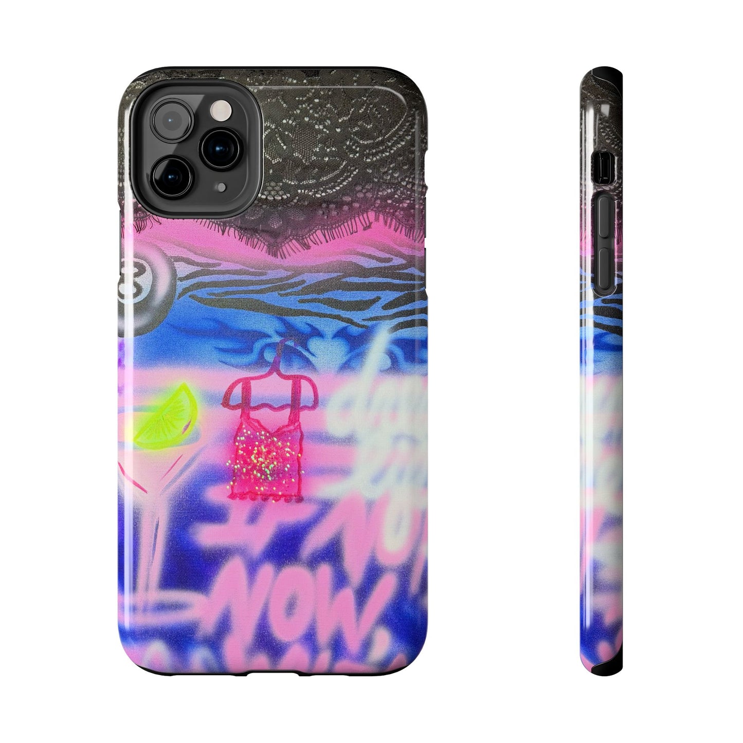 "dream life pt. 2" airbrush iPhone case