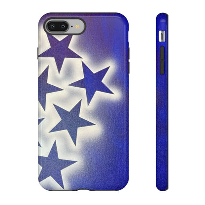 "frosted galaxy" airbrush iPhone case