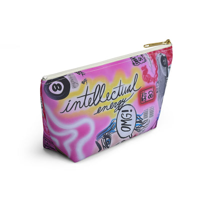 "intellectual energy" airbrush makeup pouch