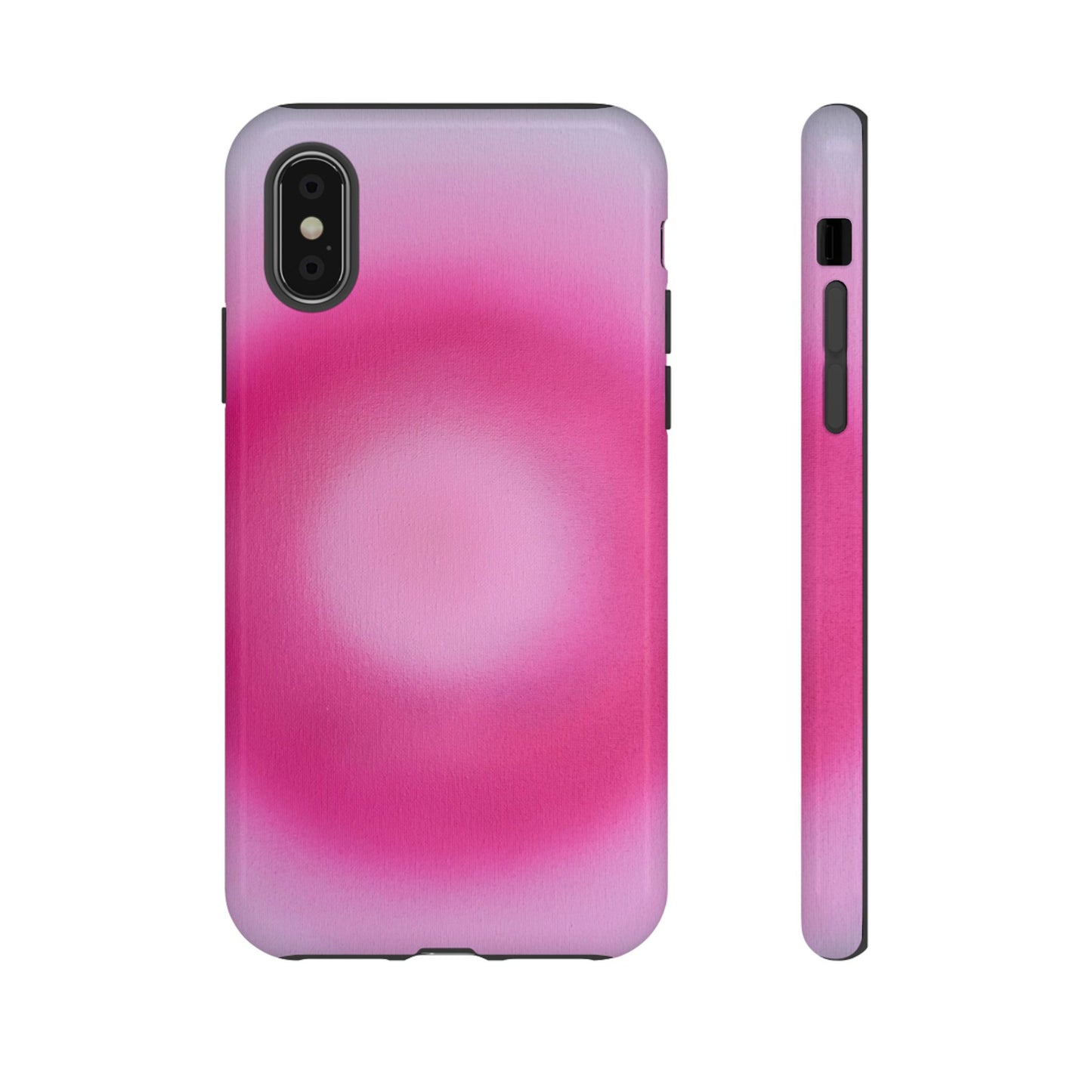 "pinkberry aura" airbrush iPhone case
