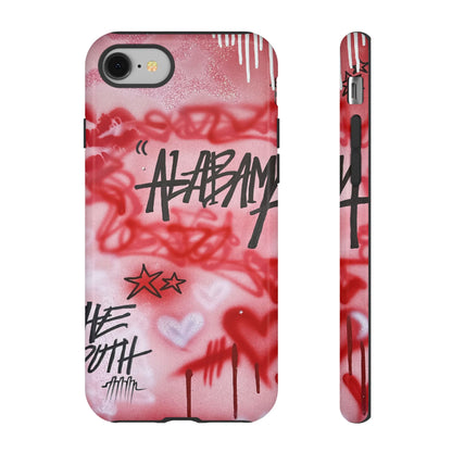 "alabama" airbrush iPhone case