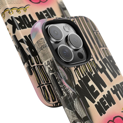 "new york, new york!" airbrush iPhone case