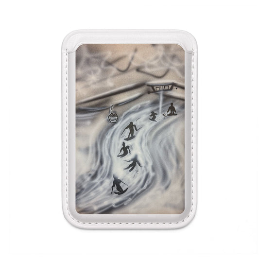 "arctic avalanche" airbrush vegan wallet (Magsafe® Compatible)