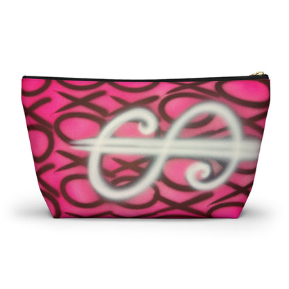 "money dream$" airbrush makeup pouch
