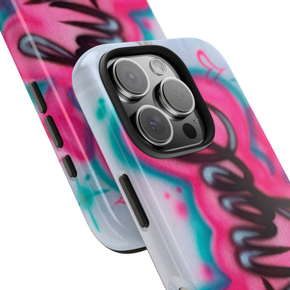 "angel" airbrush iPhone case