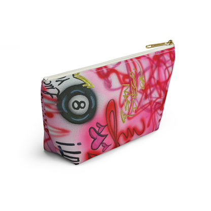 "IT girl" airbrush makeup pouch