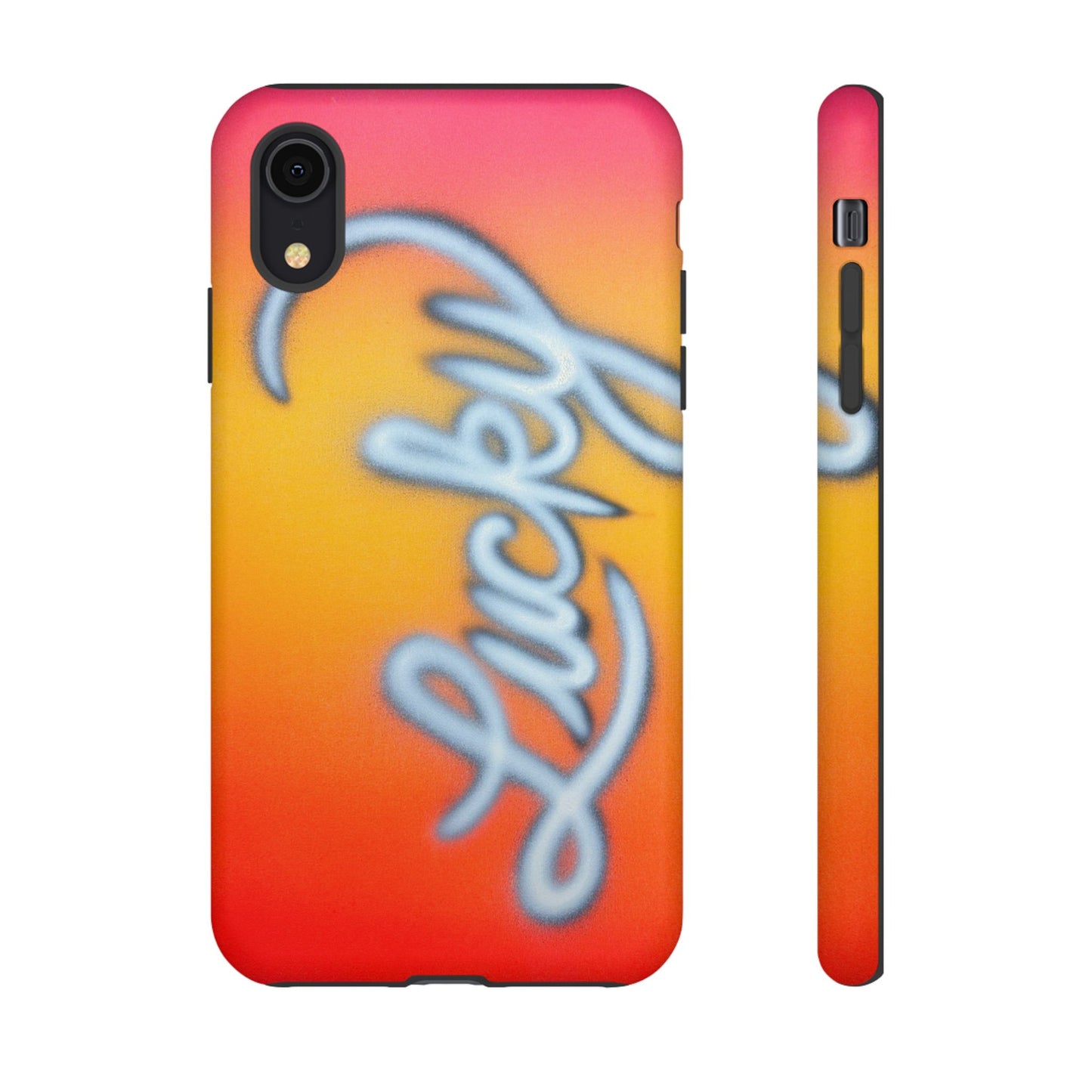 "lucky" airbrush iPhone case