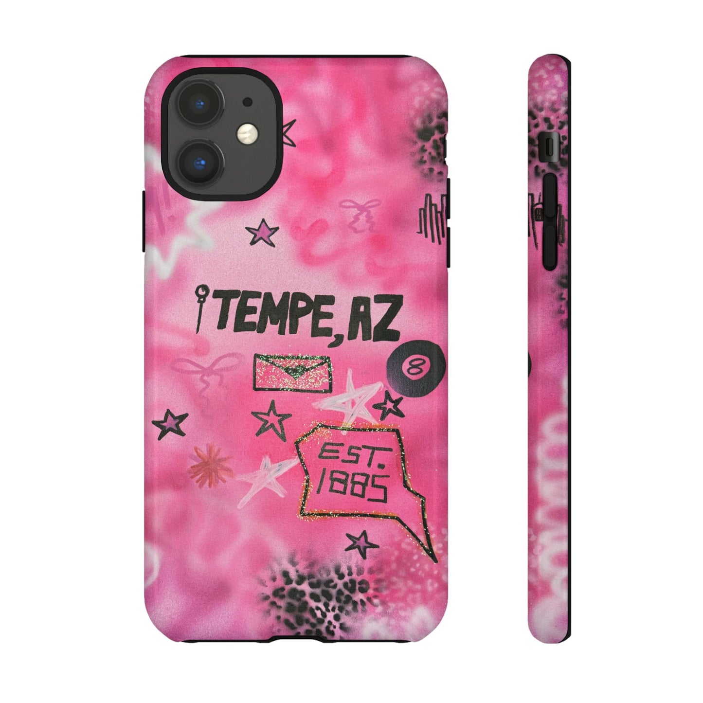 "arizona state university pt. 2" airbrush iPhone case
