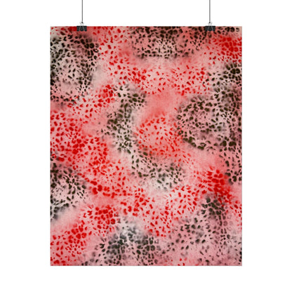 "red cheetah" airbrush rolled print