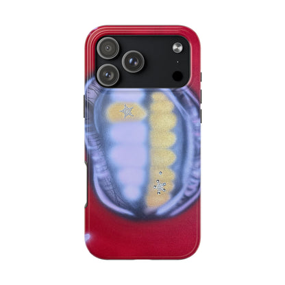 "bite me bling" airbrush iPhone case