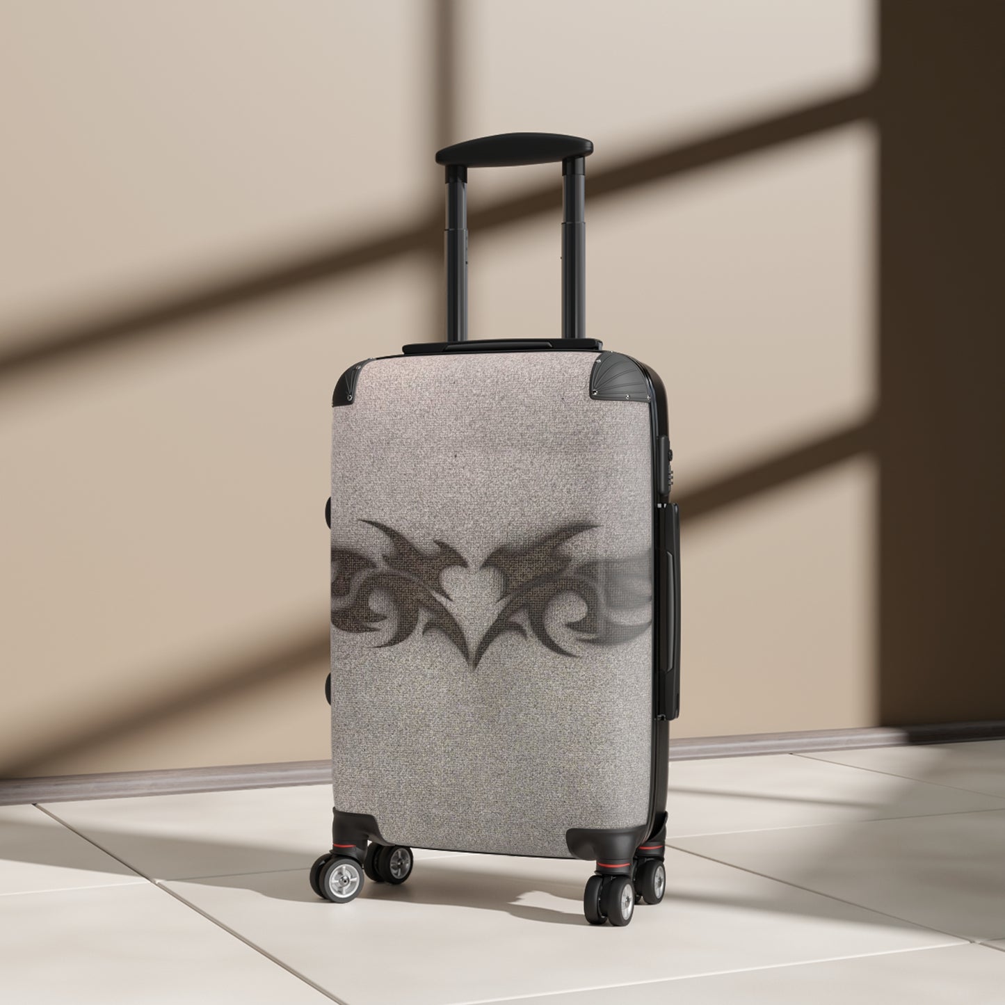 "black trampstamp" airbrush suitcase