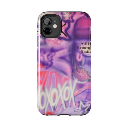 "mic check" airbrush iPhone case