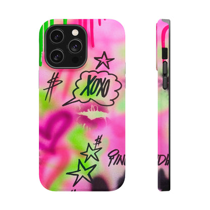 MagSafe "xoxo" airbrush iPhone case