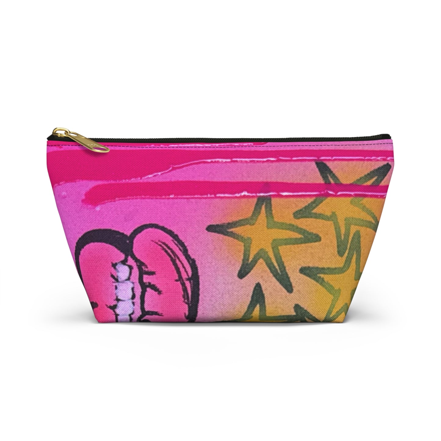 "star drip" airbrush makeup pouch