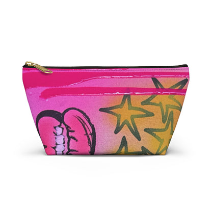 "star drip" airbrush makeup pouch
