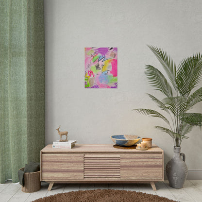 "pastel static" airbrush rolled print