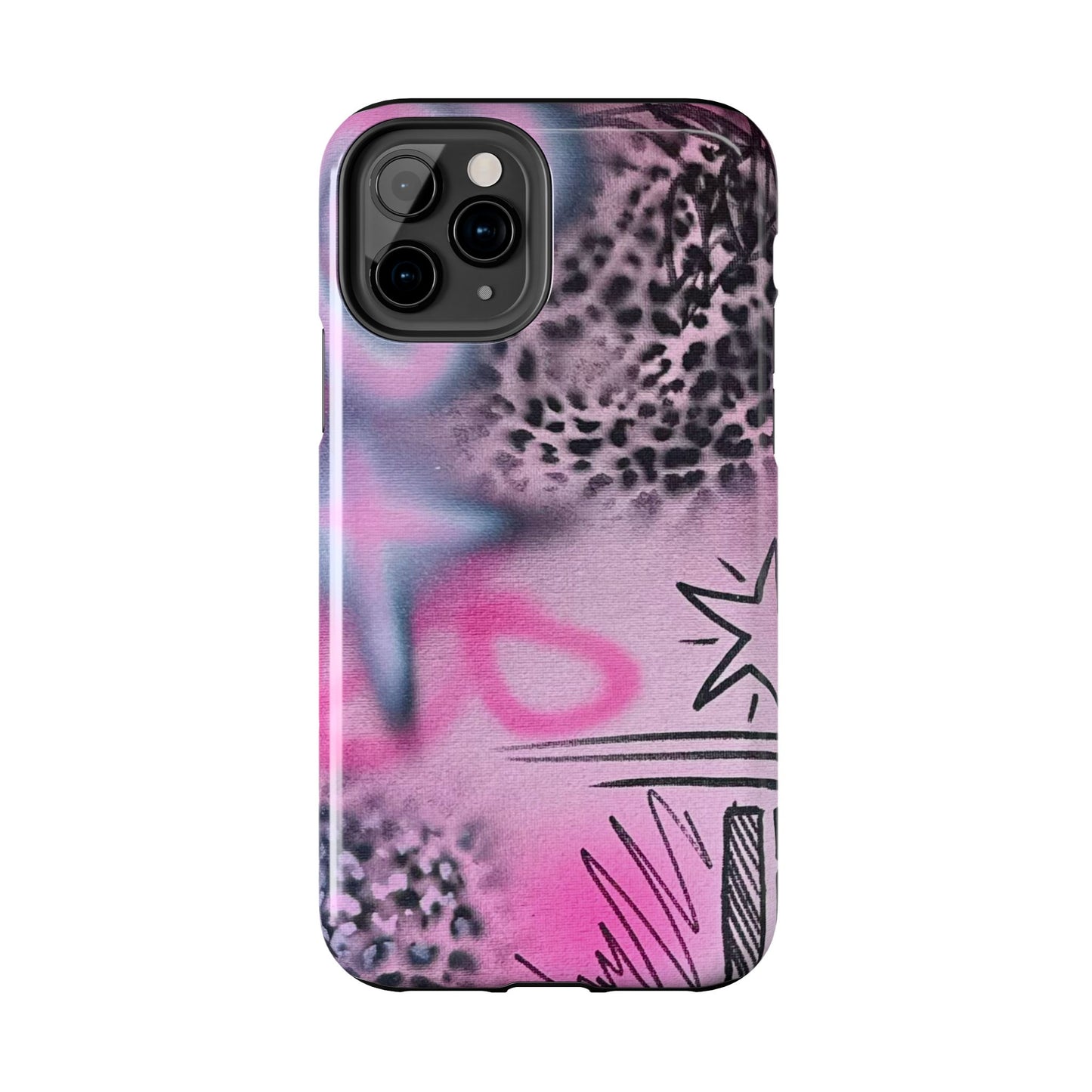 "onyx cheetah" airbrush iPhone case