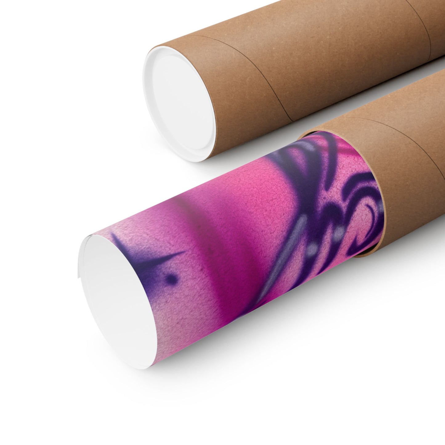 "juicy" airbrush horizontal print