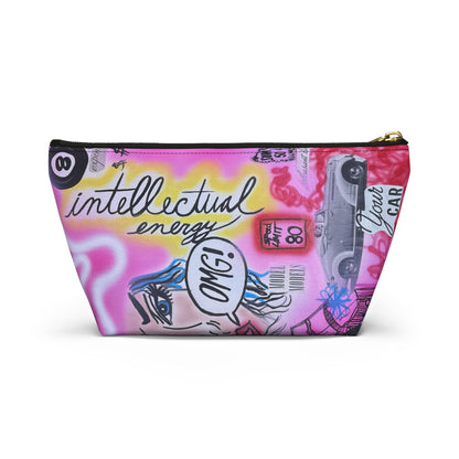 "intellectual energy" airbrush makeup pouch