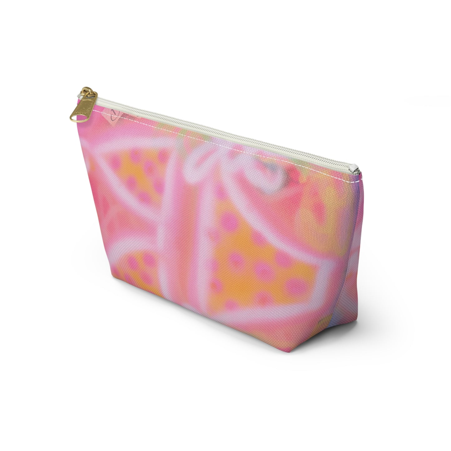"yellow polka dot bikini" airbrush makeup pouch