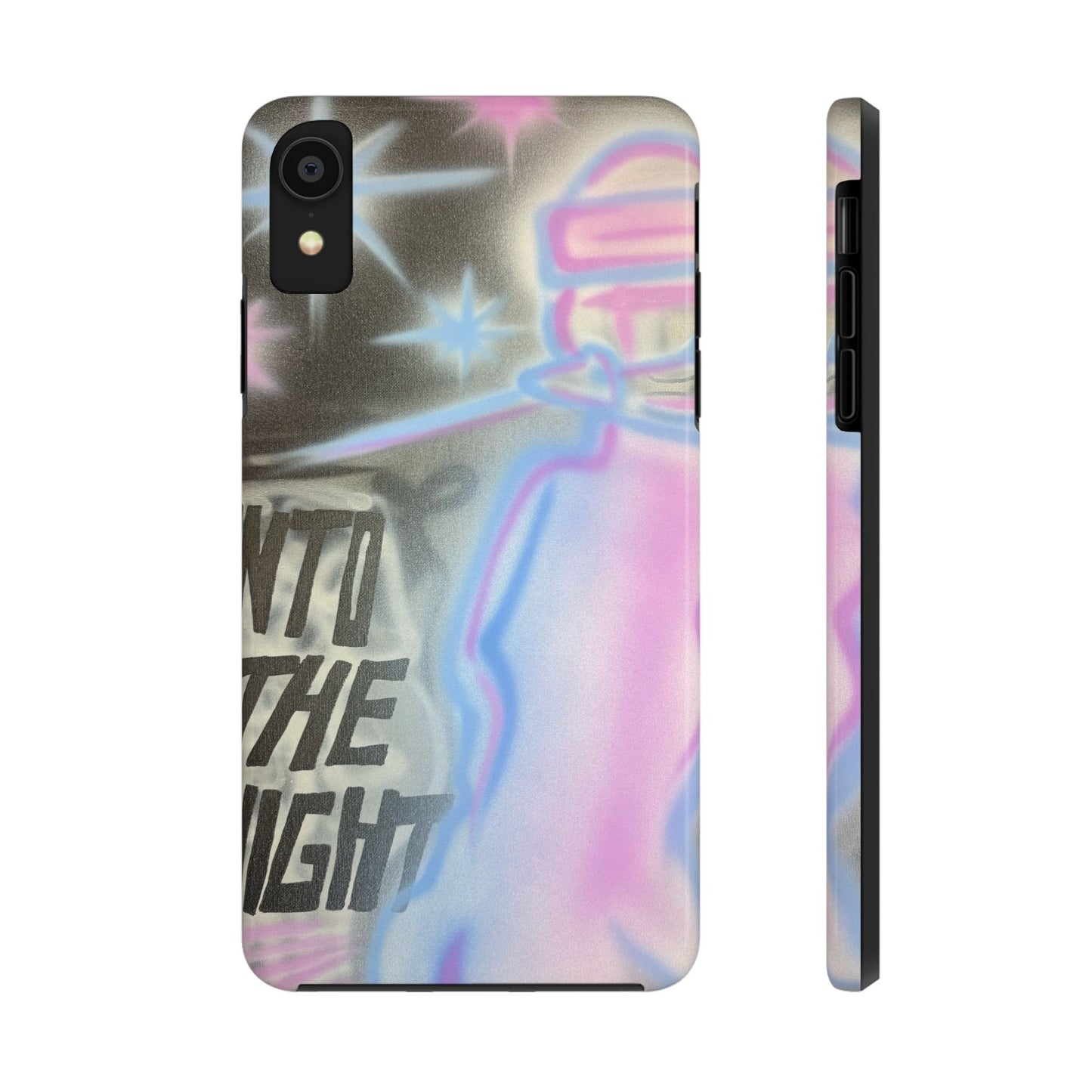 "into the night" pt. 2 airbrush iPhone case