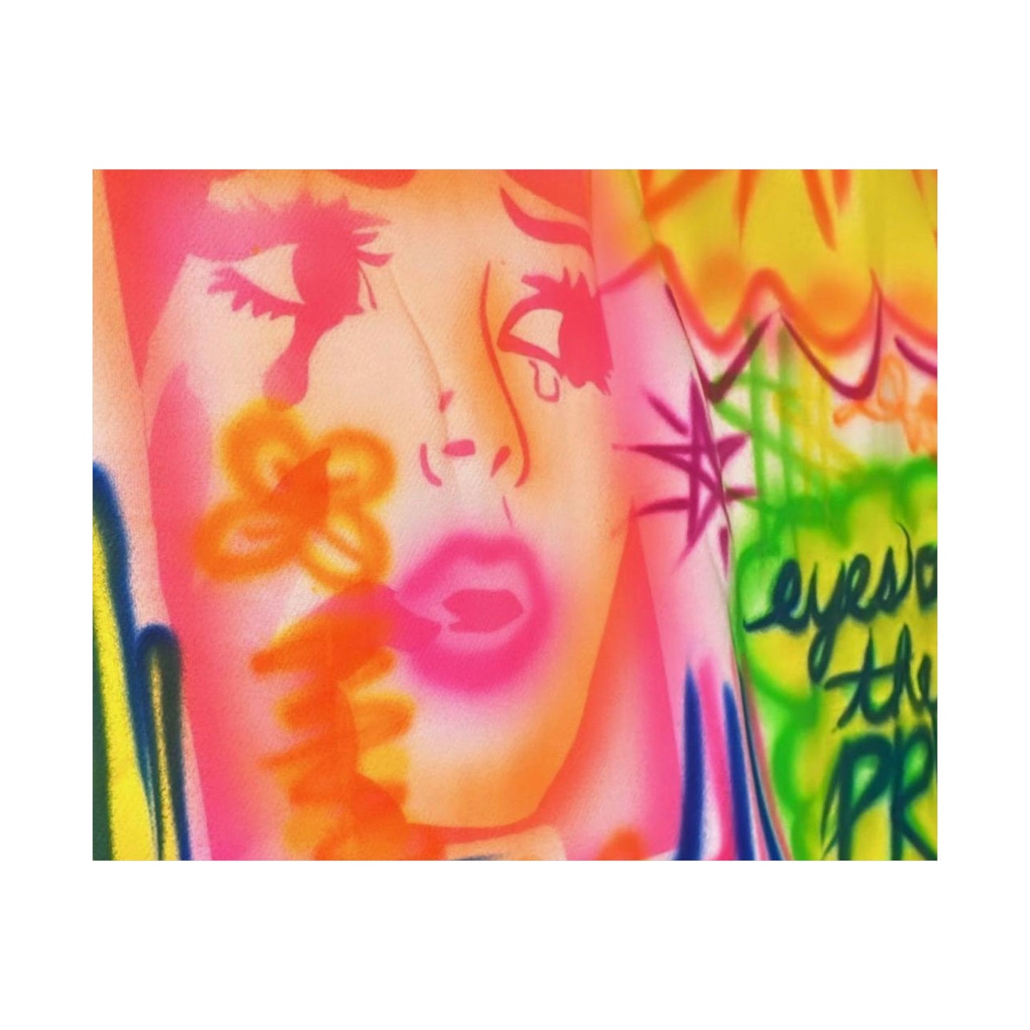 "current standards pt. 2" airbrush horizontal print
