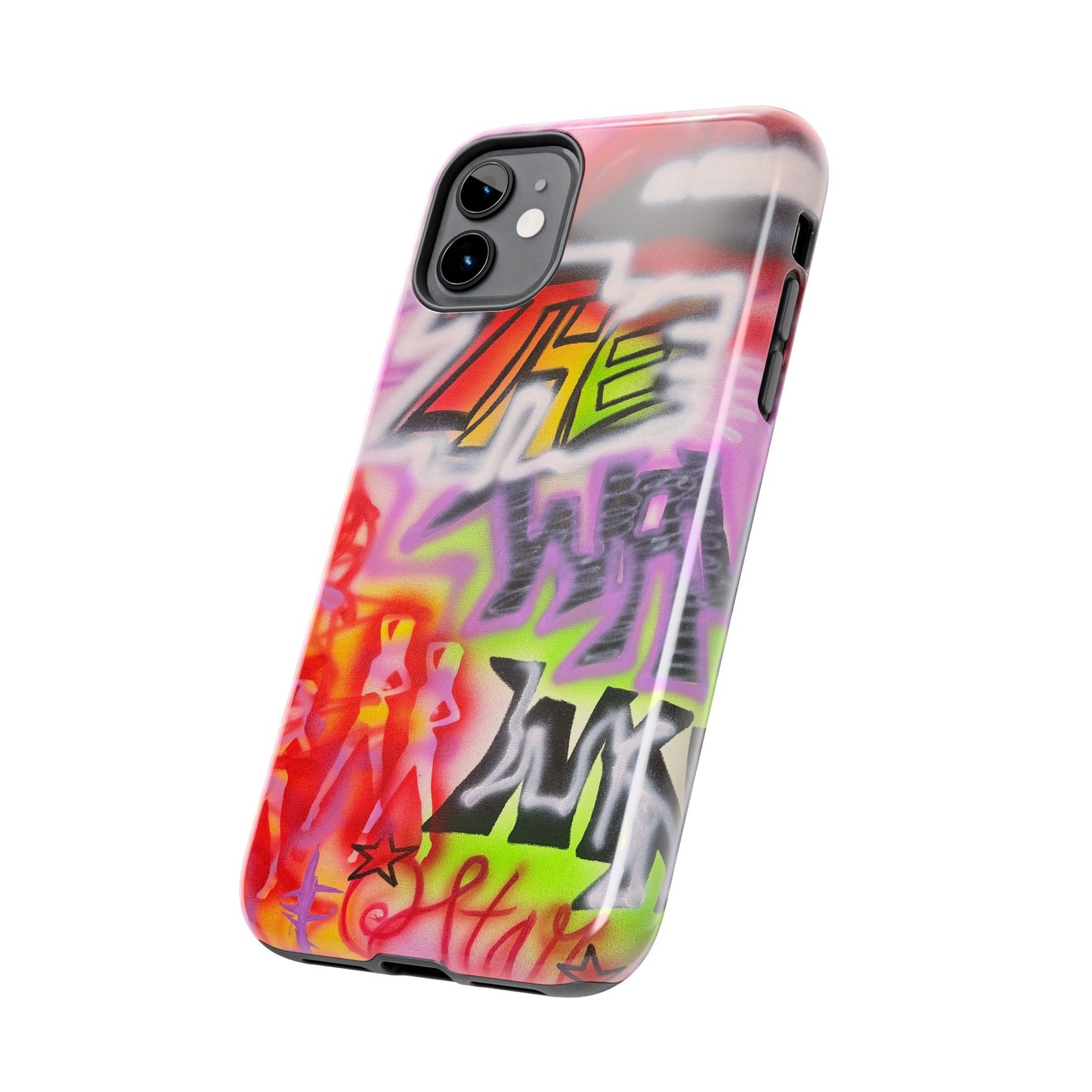 "wynwood gold" airbrush iPhone case