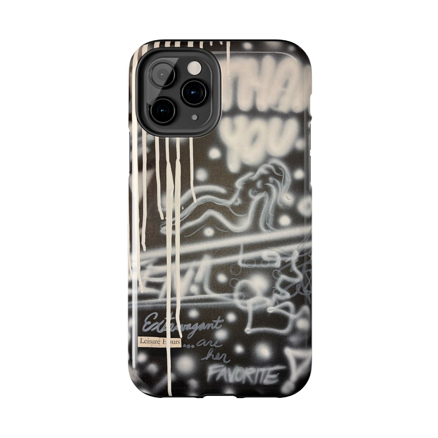 "extravagant leisure" airbrush iPhone case