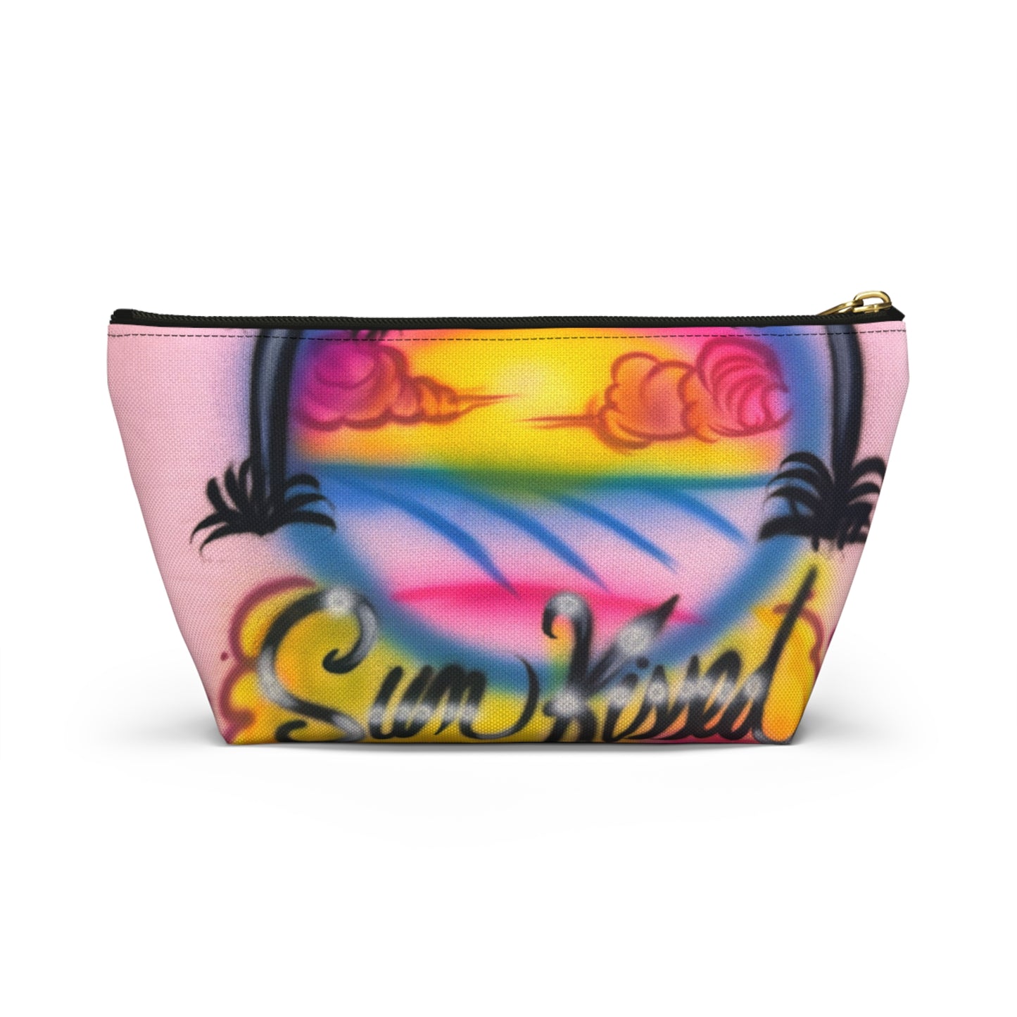 "sunkissed" airbrush makeup pouch