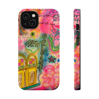 MagSafe "new orleans, la" airbrush iPhone case