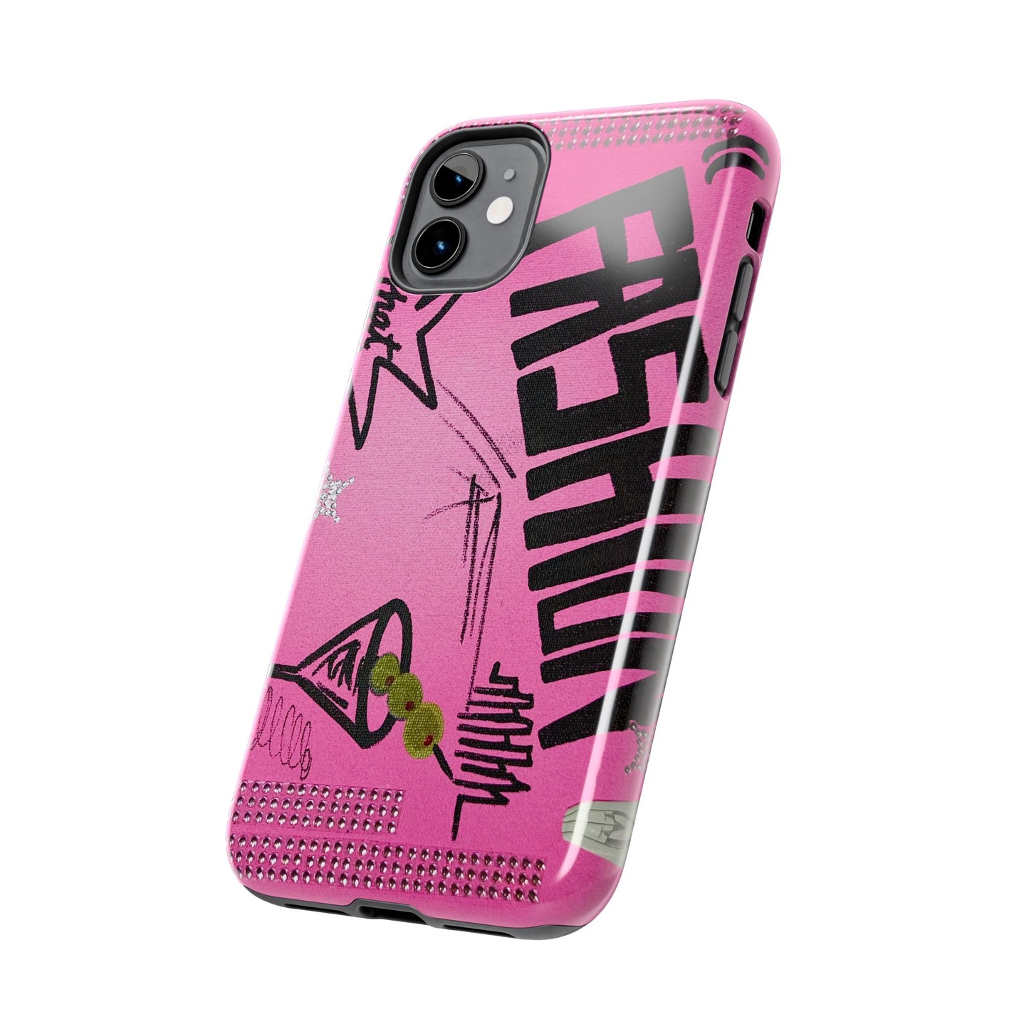 "high fashion pt. 2" airbrush iPhone case