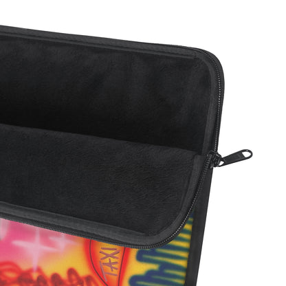 "in the city" airbrush laptop sleeve