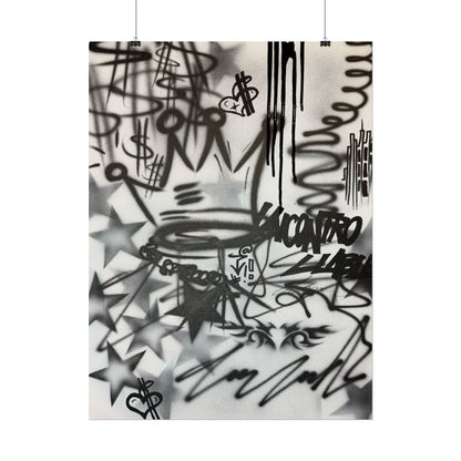 "uncontrollable lust" airbrush rolled print
