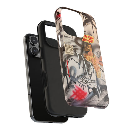 "real love" airbrush iPhone case
