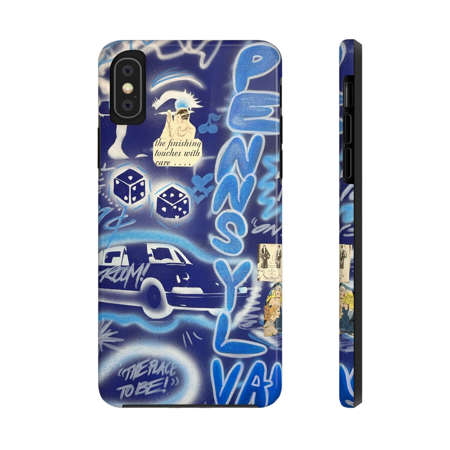 "state college, pa" airbrush iPhone case