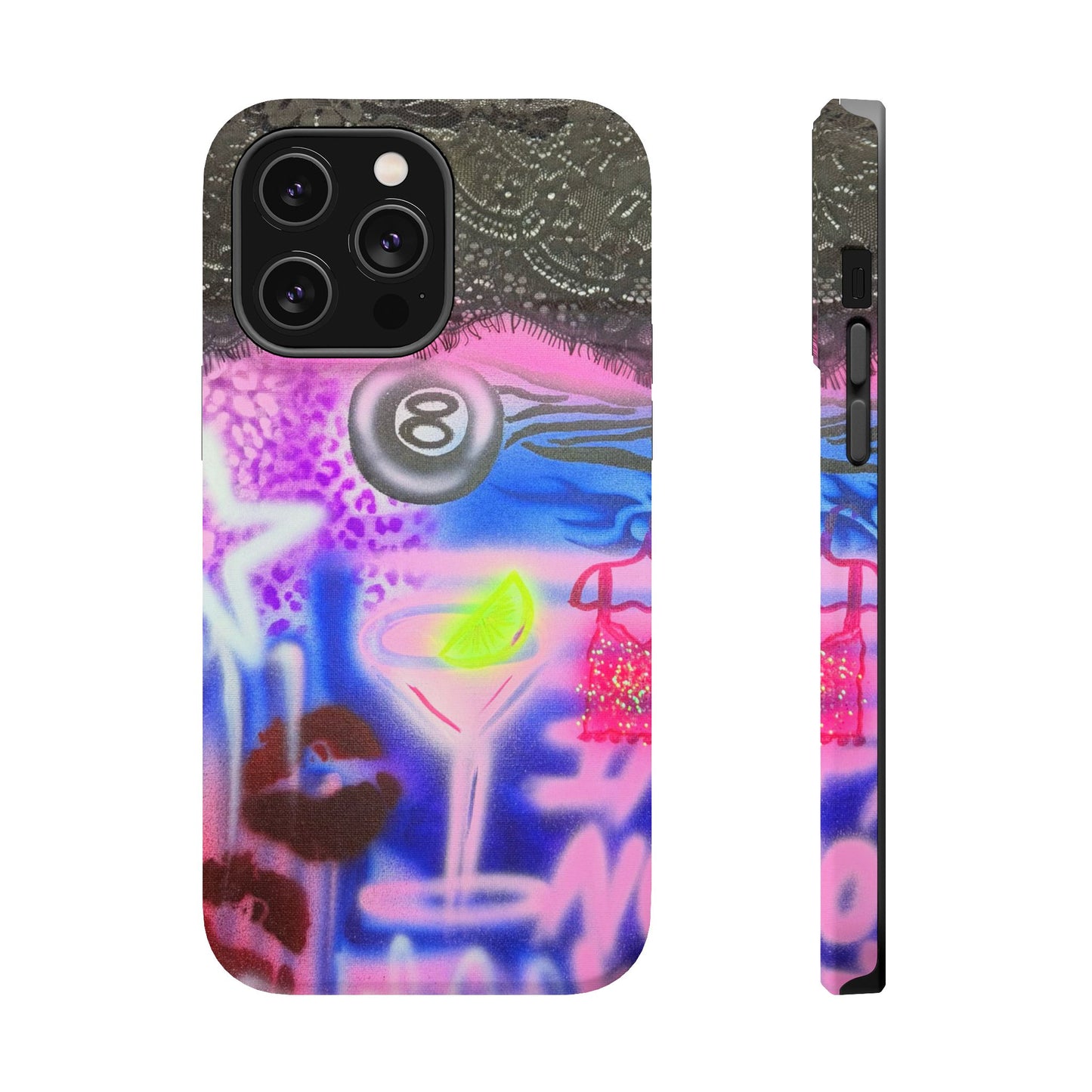 MagSafe "dream life" airbrush iPhone case
