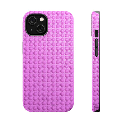 MagSafe "pink studs" airbrush iPhone case