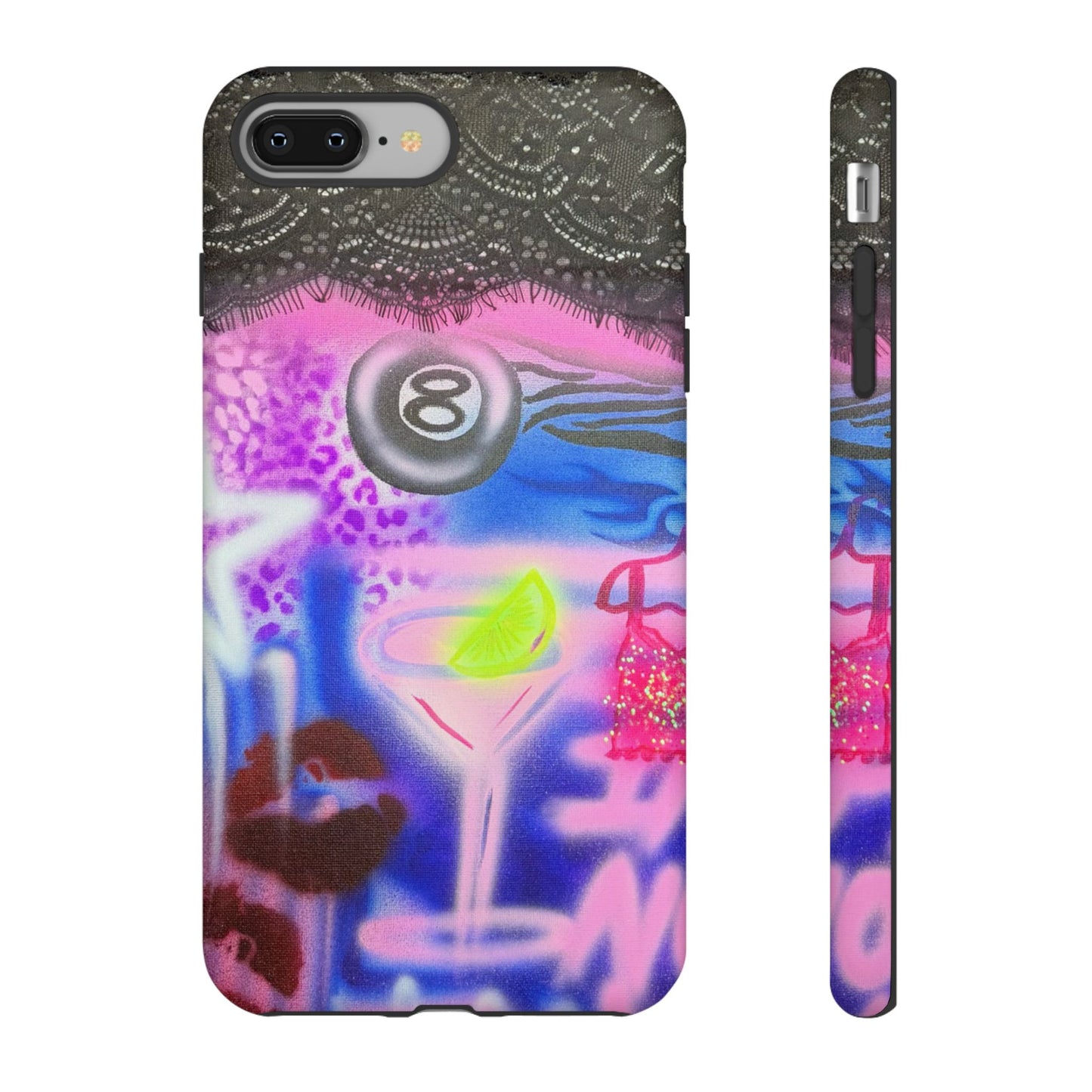 "dream life" airbrush iPhone case