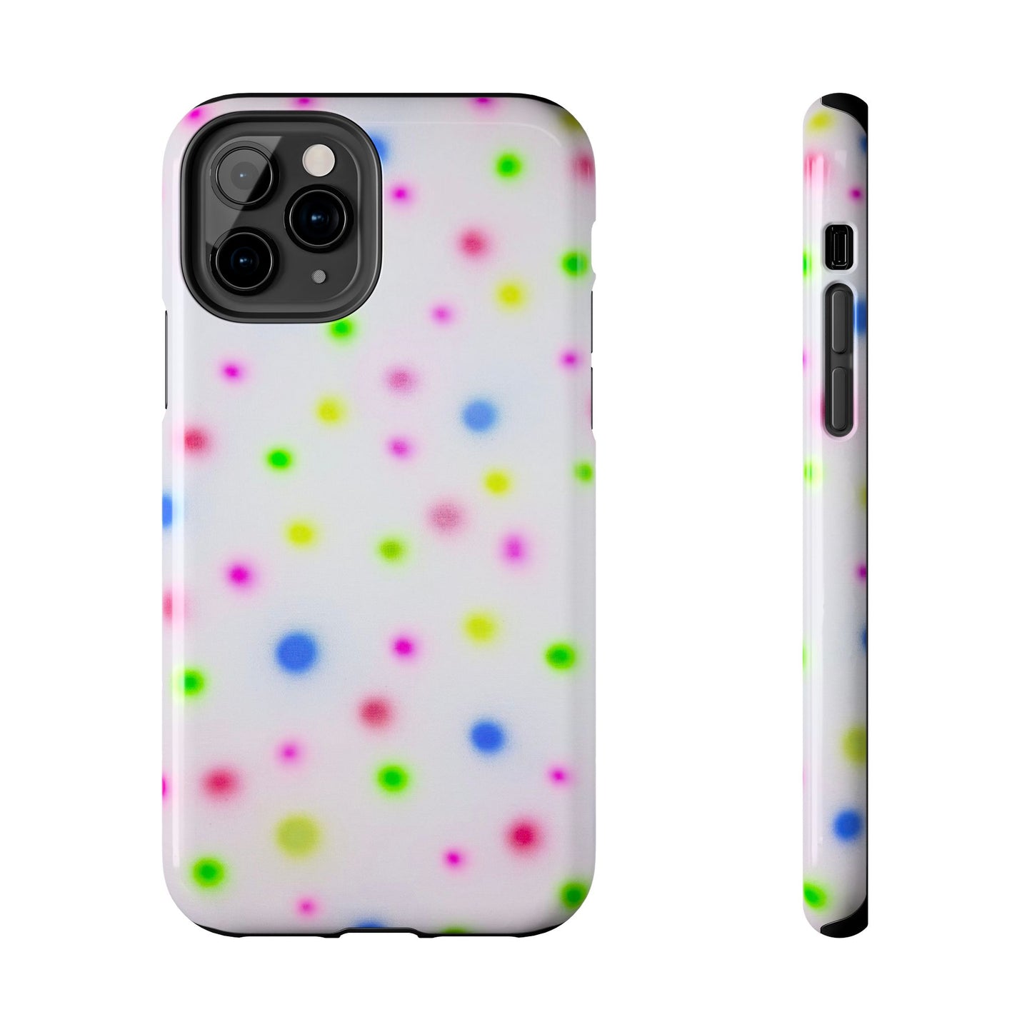 "birthday cake polka dot" airbrush iPhone case